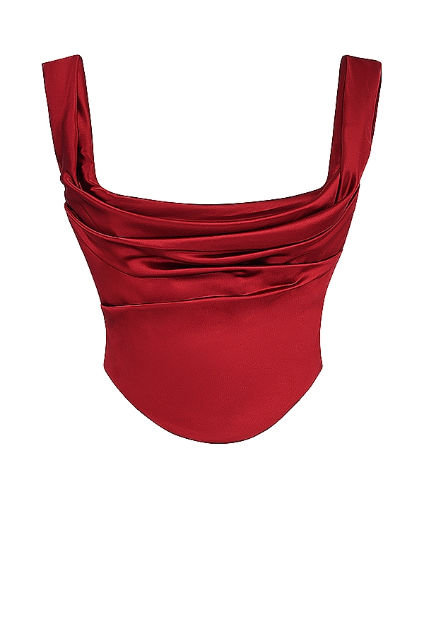 Una  Ruby Lace-Back Corset — image 14