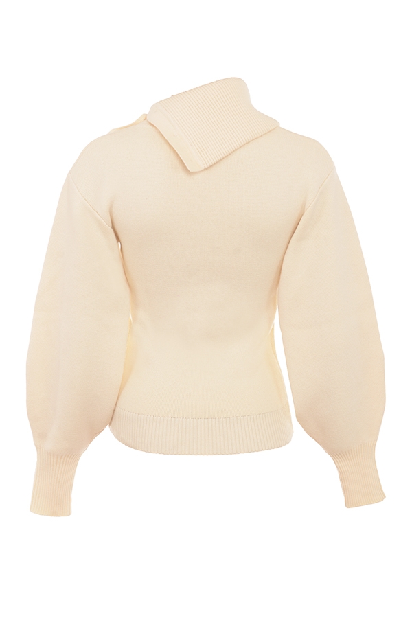 Adelita  Cream Cashmere Blend Sweater — image 14
