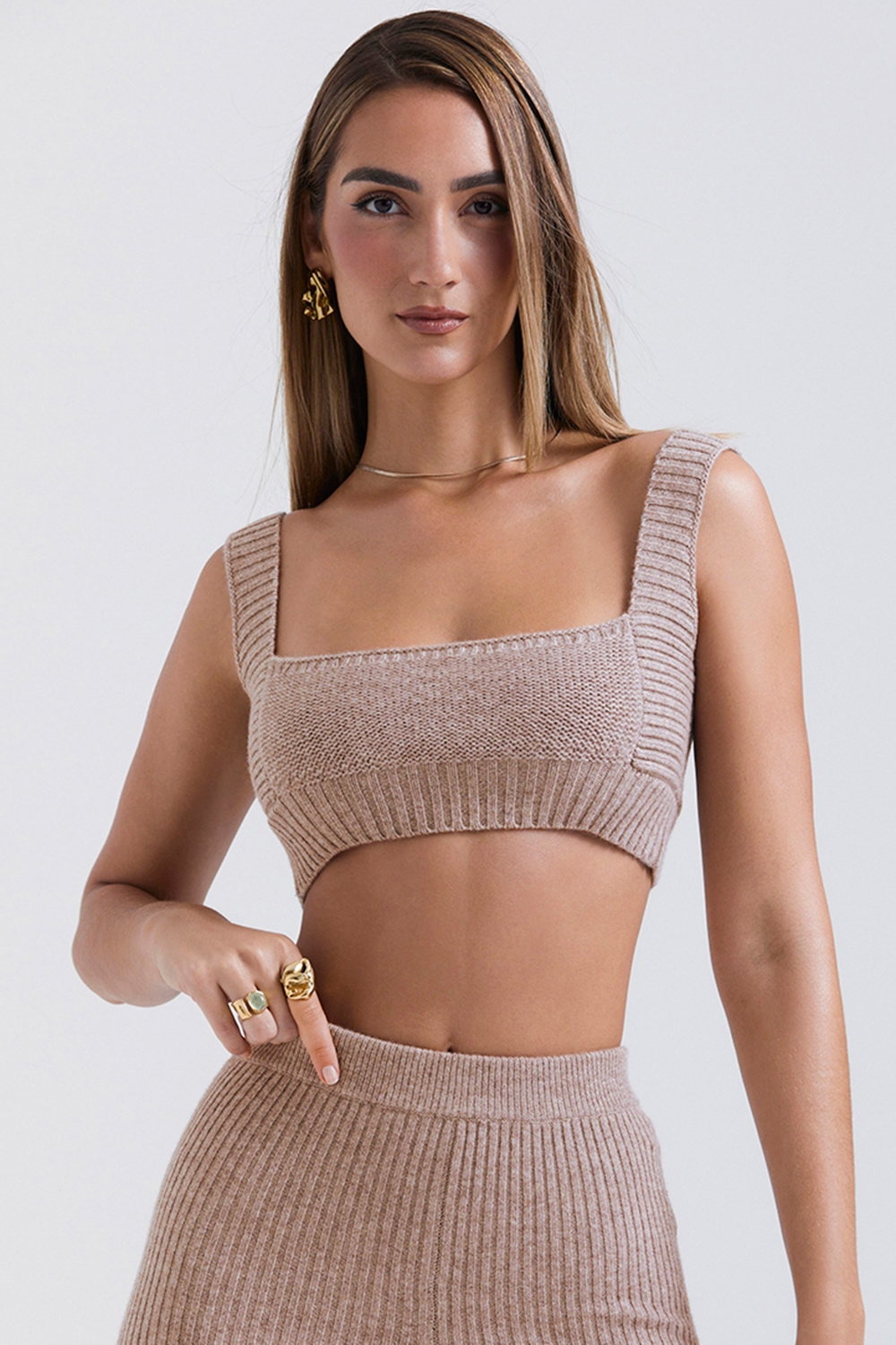 Adhara Barley Natural Wool Bralette
