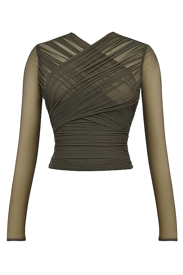 Mistress Rocks Moss Layered Top - SALE — image 12