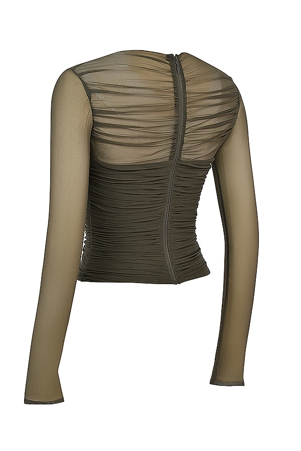 Mistress Rocks Moss Layered Top - SALE — image 13