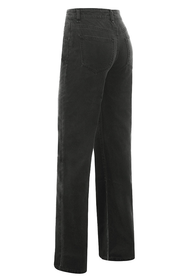 Mistress Rocks Black Straight Leg Jeans - SALE — image 9