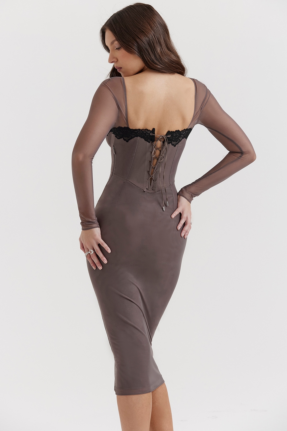 Seraphina  Smoke Corset Dress — image 8