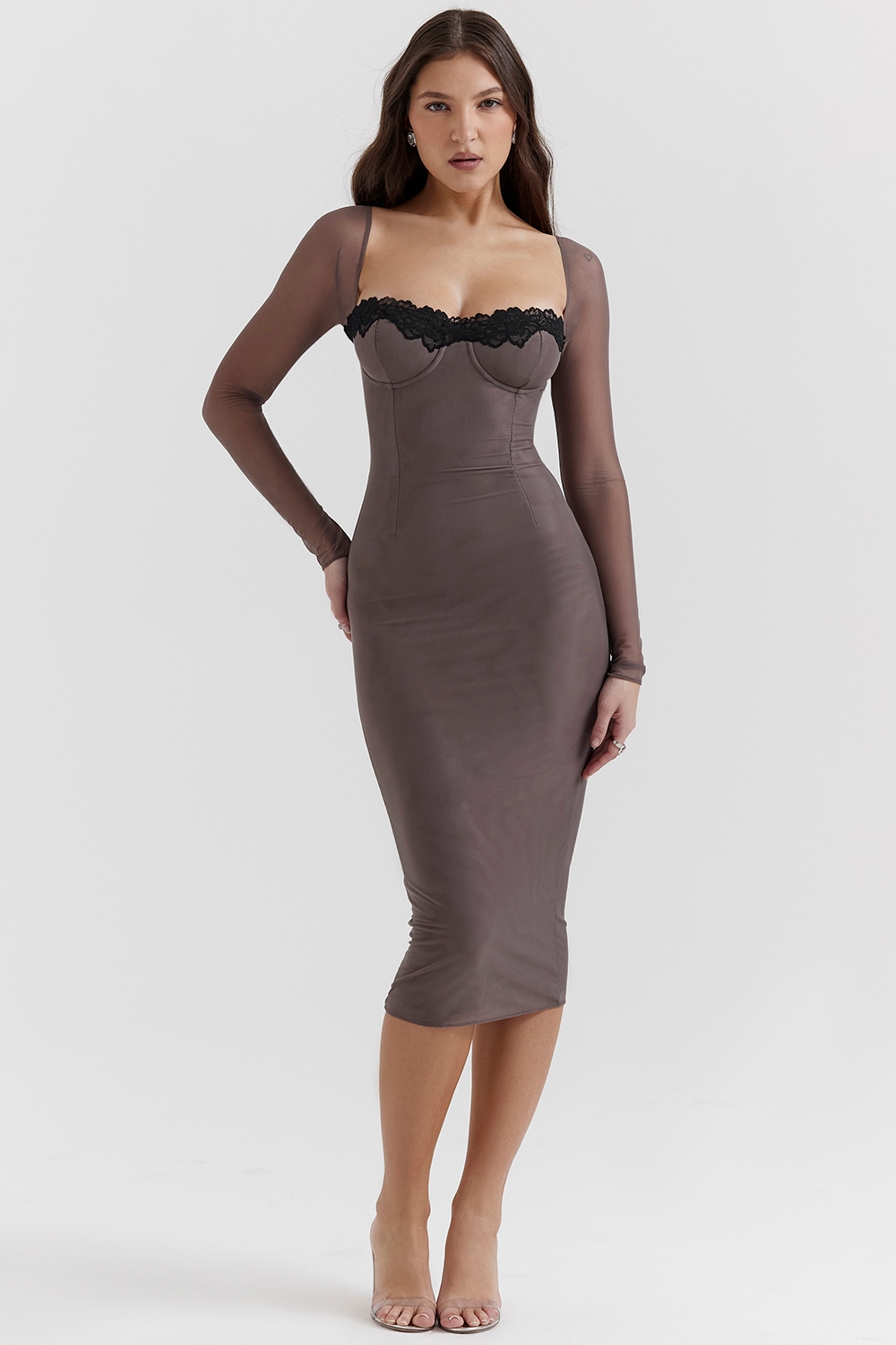 Seraphina  Smoke Corset Dress — image 3