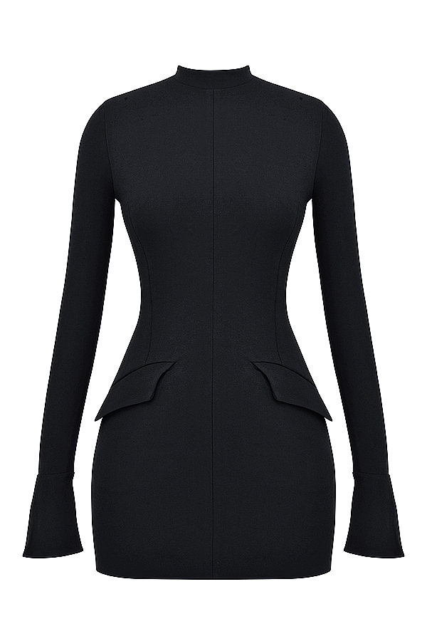 Mahalia  Black Mini Dress — image 10