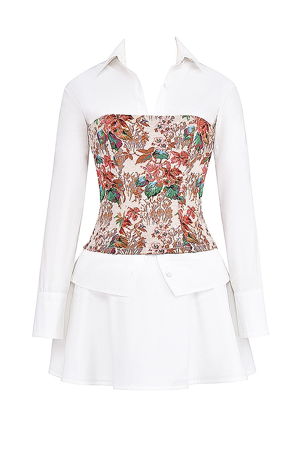Mistress Rocks Tapestry Jacquard Shirt Dress - SALE — image 14