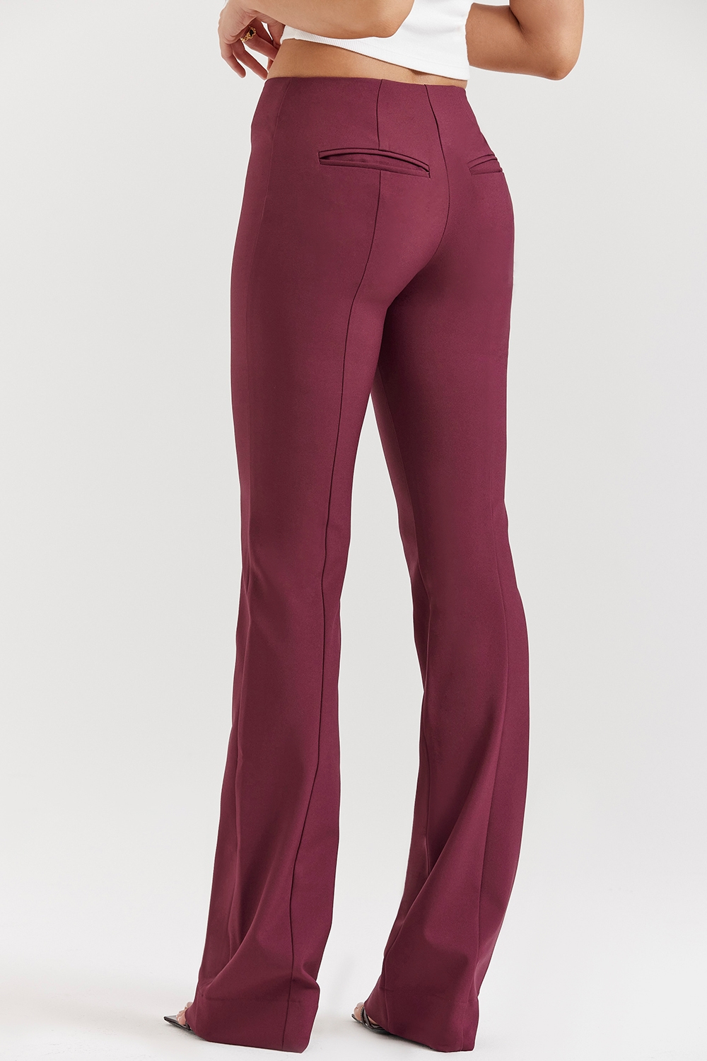 Lillie  Wine Trousers — image 12