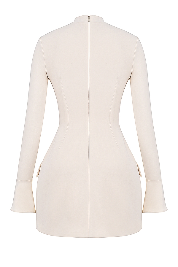 Mahalia  Vintage Cream Mini Dress — image 17