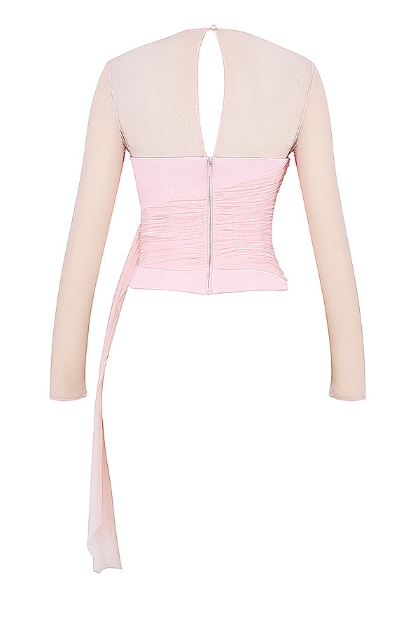 Mistress Rocks Peony Long Sleeve Corset - SALE — image 11