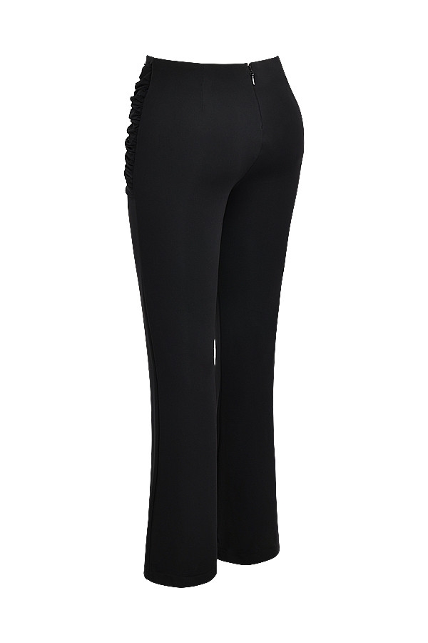Mistress Rocks Black Draped Panel Trousers - SALE — image 9