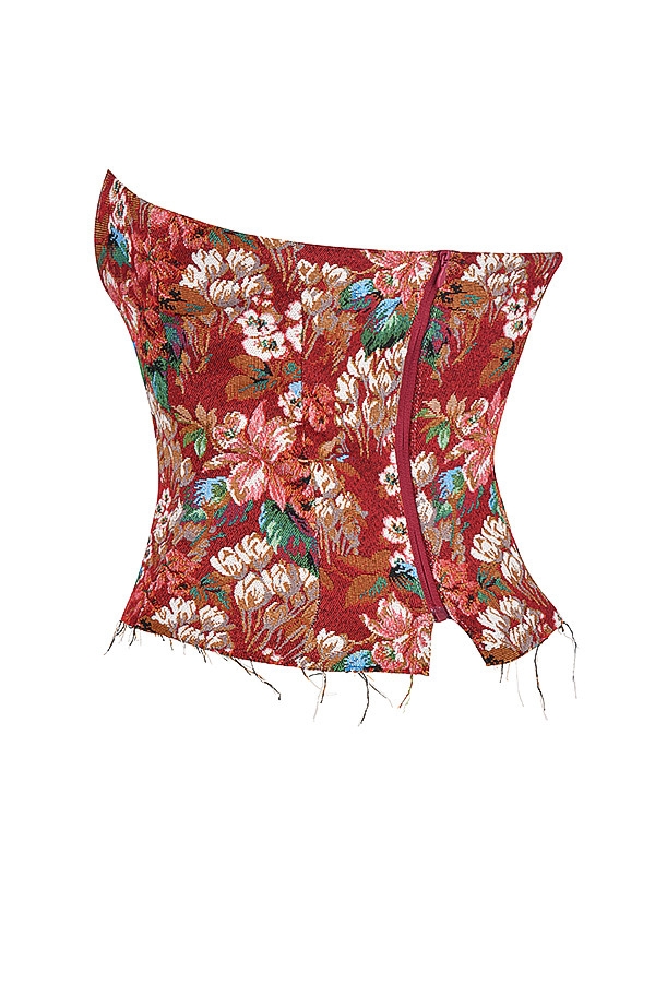 Mistress Rocks Tapestry Jacquard Strapless Corset - SALE — image 8