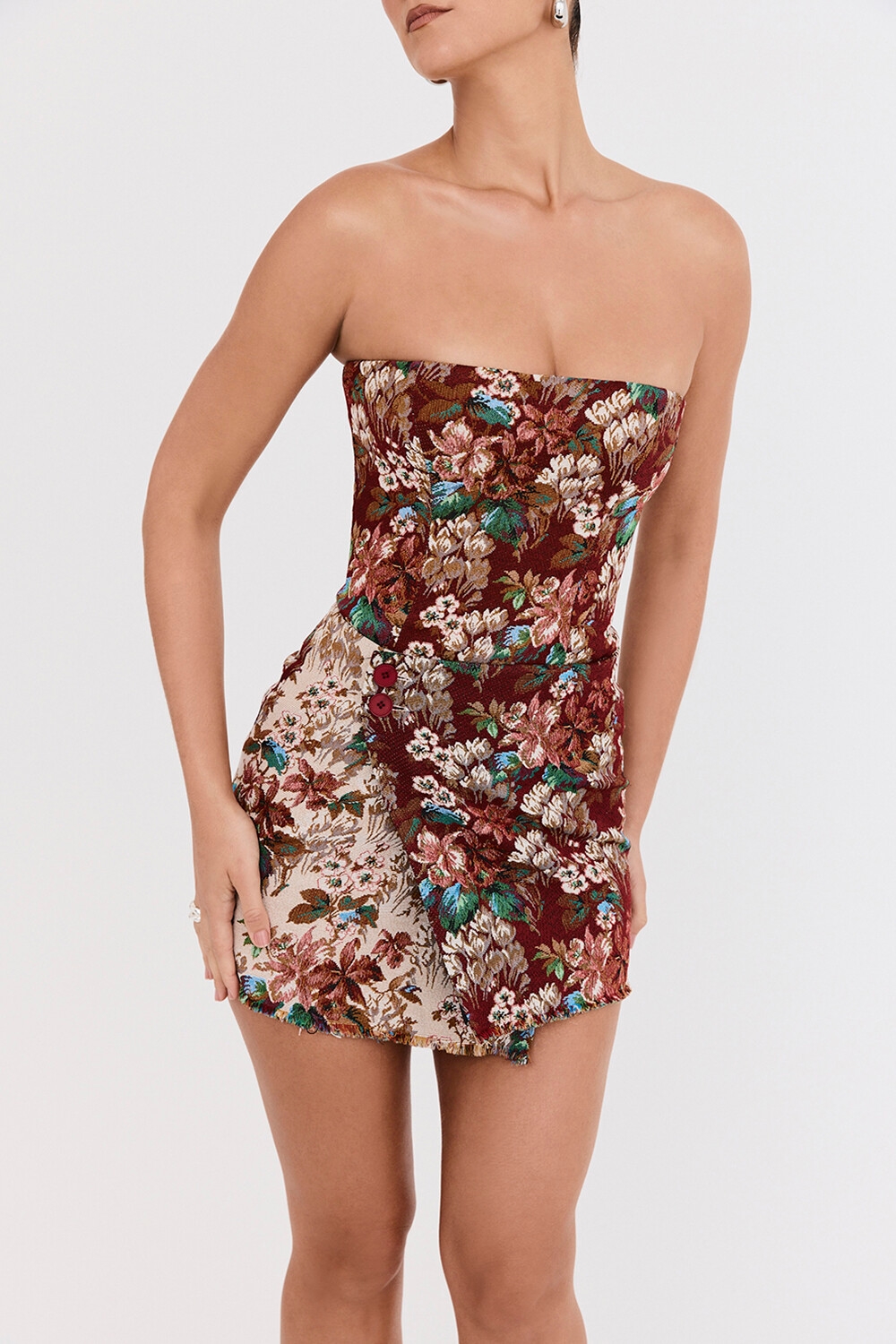 Mistress Rocks Tapestry Jacquard Strapless Corset - SALE — image 4