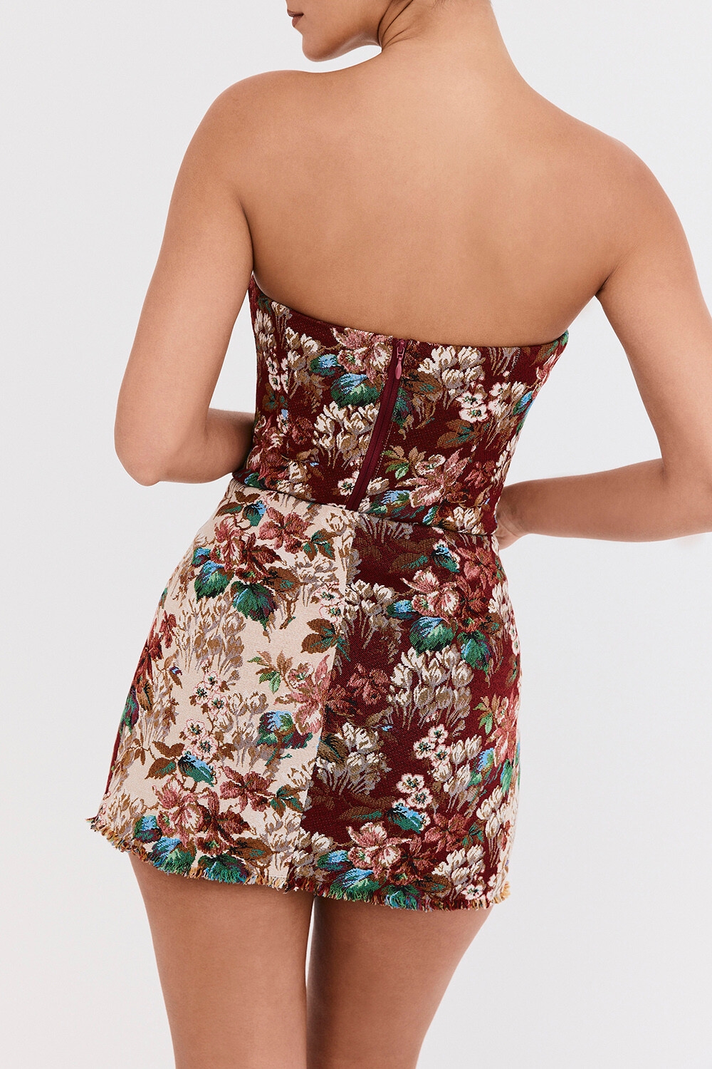 Mistress Rocks Tapestry Jacquard Strapless Corset - SALE — image 6