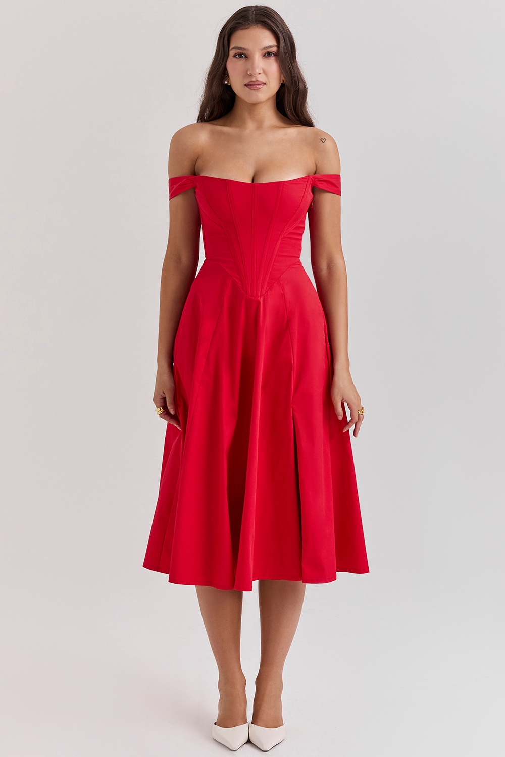 Saira  Scarlet Midi Sundress — image 3
