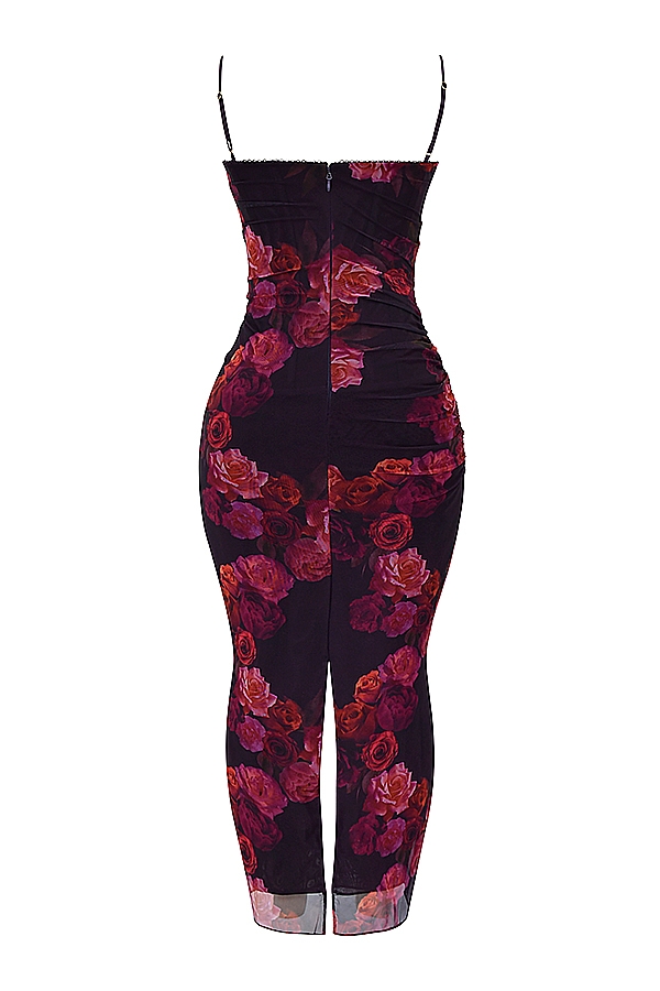 Nalini  Romantic Floral Maxi Dress — image 7