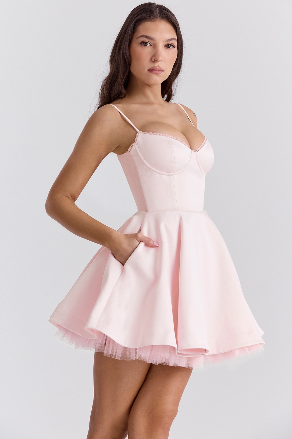 Minimoiselle  Ballerina Pink Tulle Mini Dress — image 7