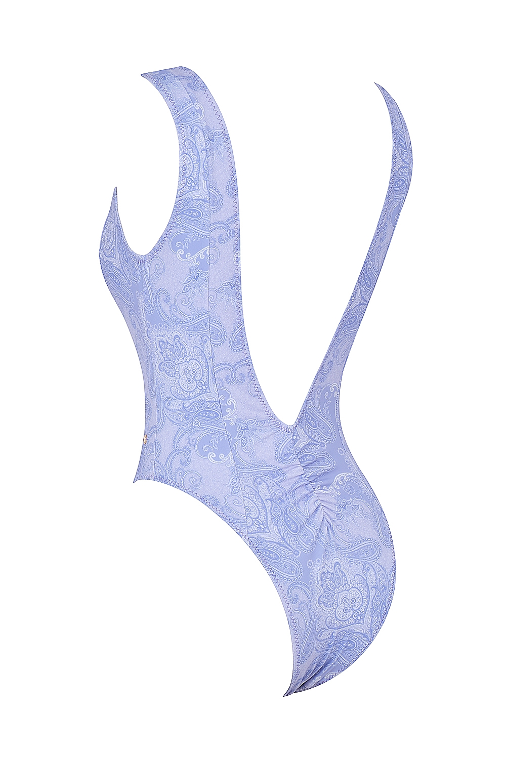 Martinique  Lavender Paisley Plunge Swimsuit — image 14