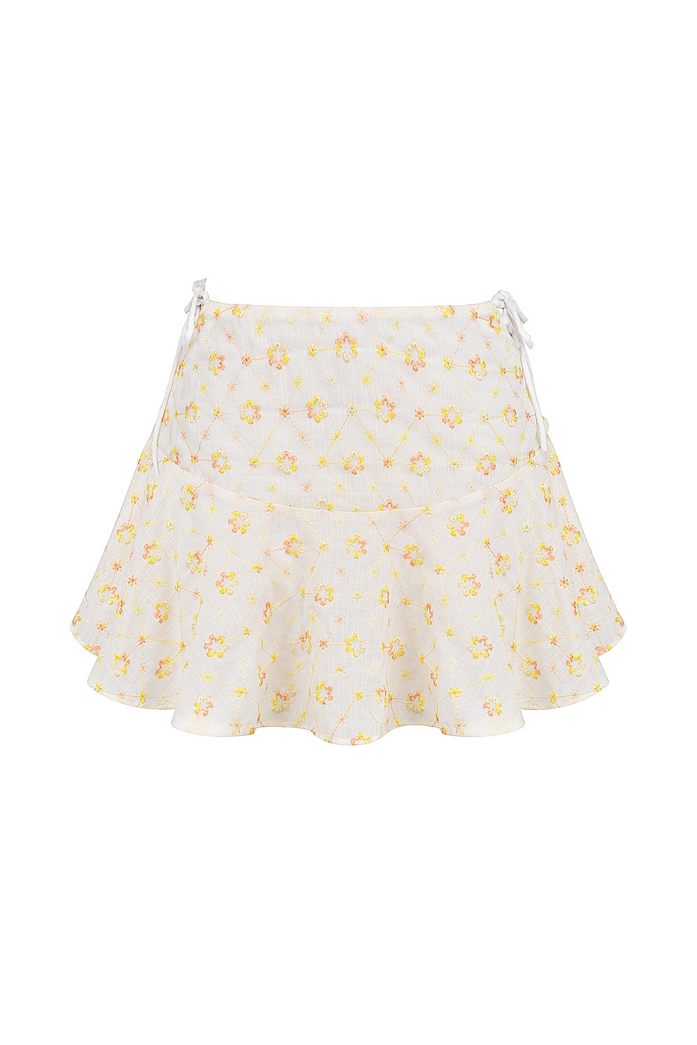 Mistress Rocks Cloud Floral Embroidered Mini Skirt - SALE — image 11