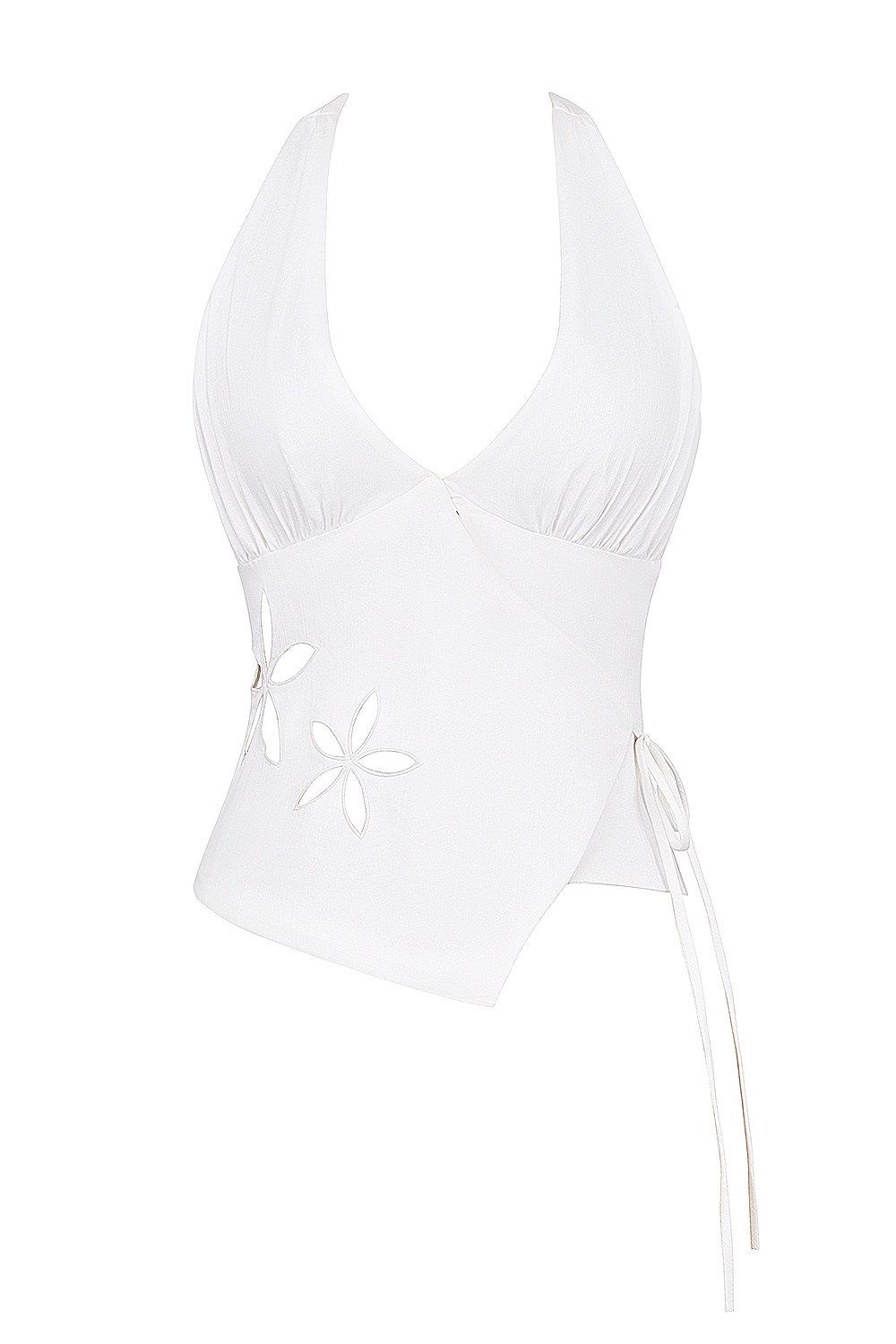 Mistress Rocks Cloud Wrap Floral Cutout Halter Top - SALE — image 13