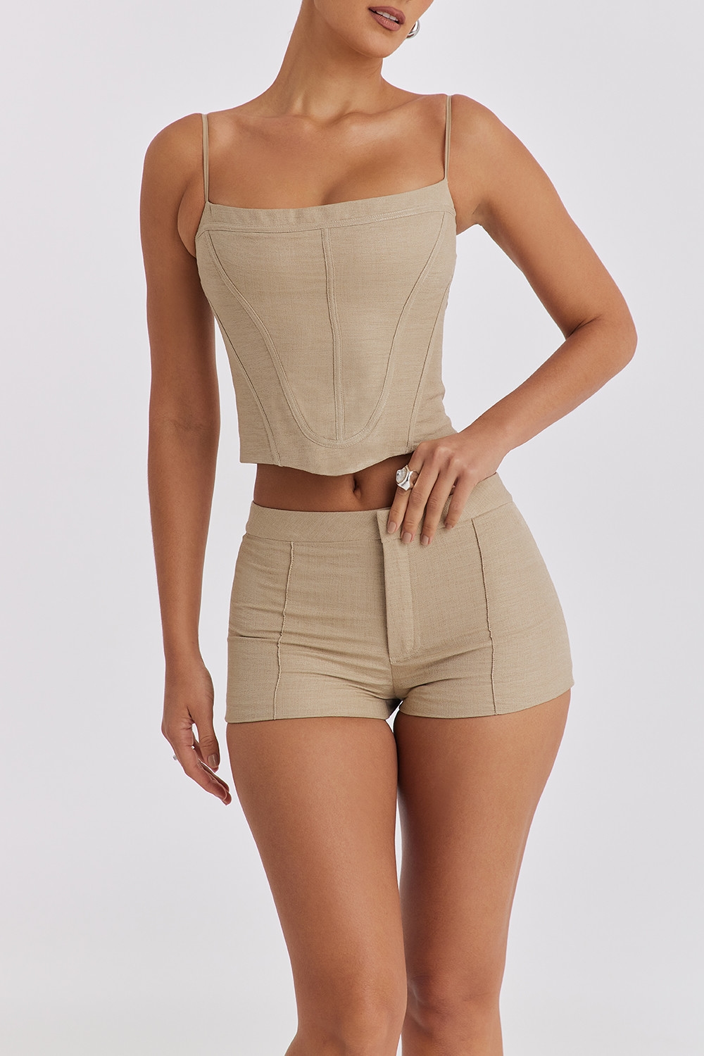 Mistress Rocks Stone Curved Corset Top - SALE — image 5