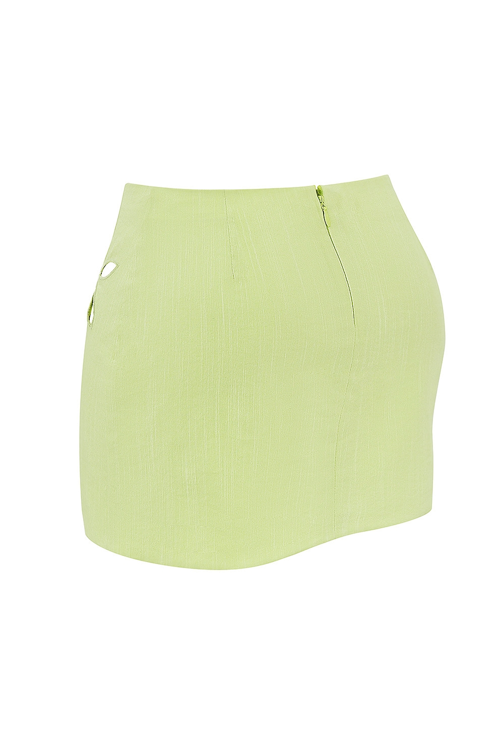 Mistress Rocks Matcha Floral Cutout Mini Skirt - SALE — image 15