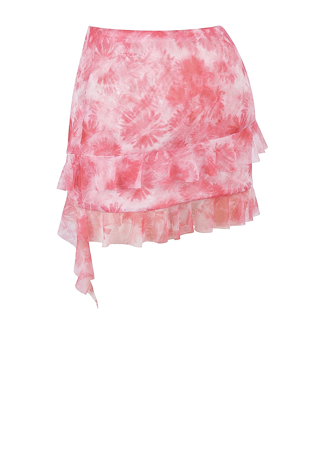 Mistress Rocks Pink Floral Print Ruffle Mini Skirt - SALE — image 14
