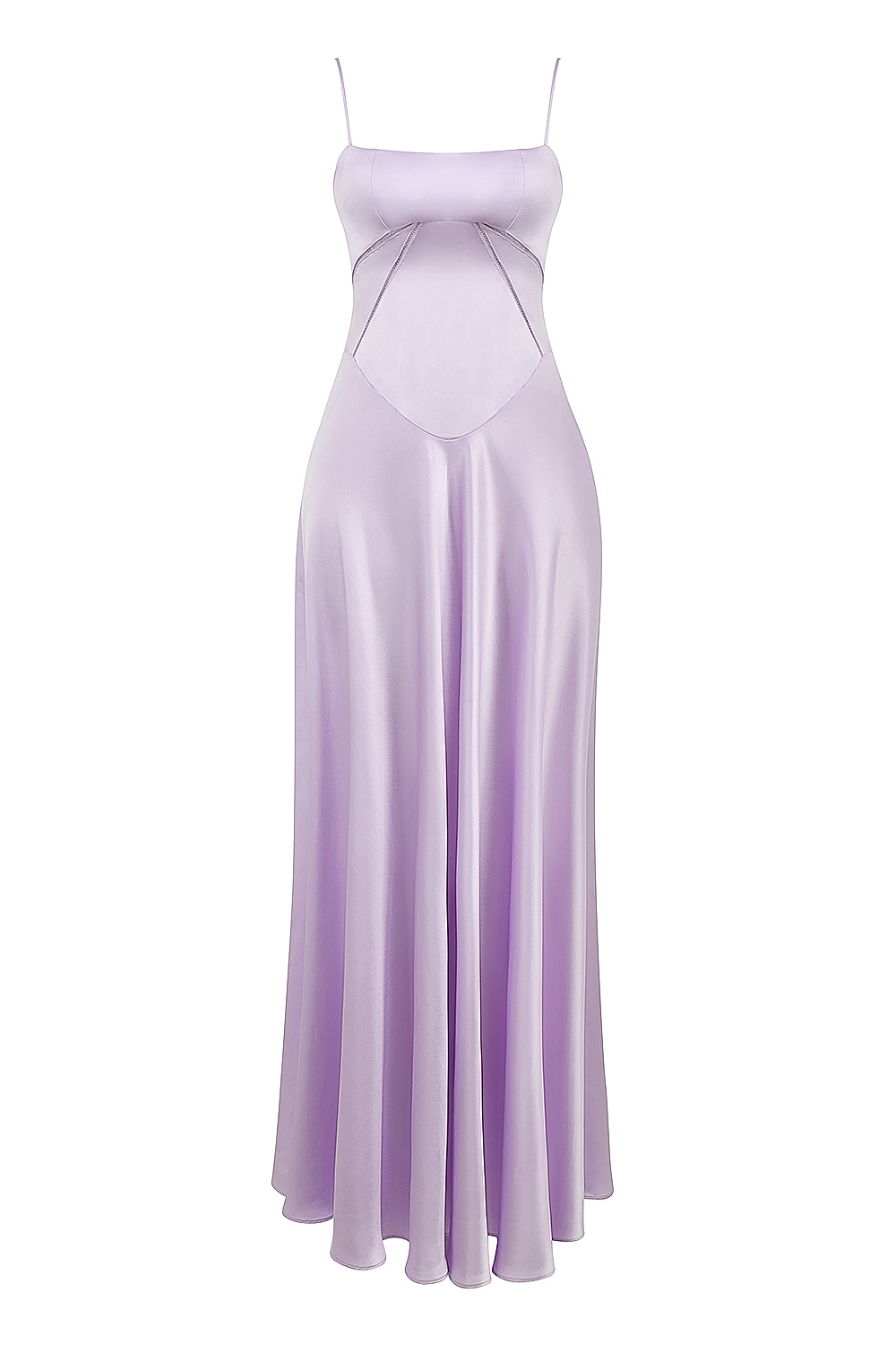 Anabella  Orchid Lace Up Maxi Dress — image 10