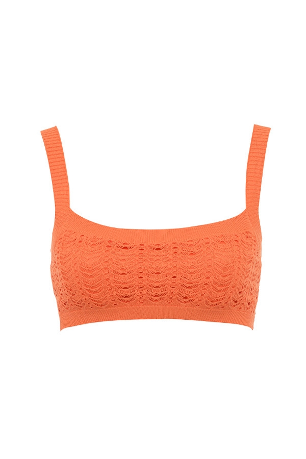 Mistress Rocks Tangerine Dainty Knit Bralette - SALE — image 11