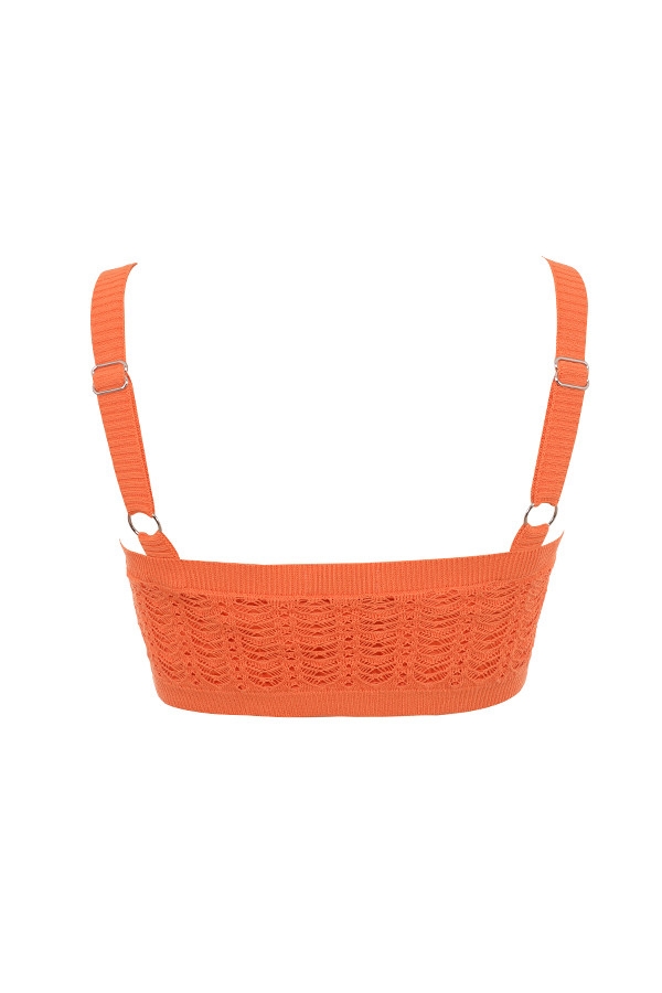 Mistress Rocks Tangerine Dainty Knit Bralette - SALE — image 13