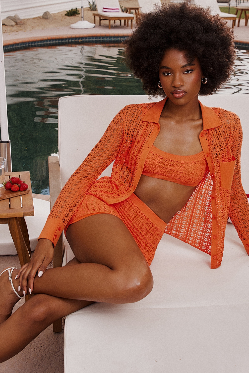 Mistress Rocks Tangerine Dainty Knit Bralette - SALE — image 10