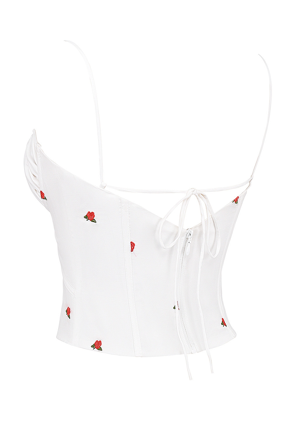 Mistress Rocks Cloud Rose Embroidered Corset - SALE — image 12