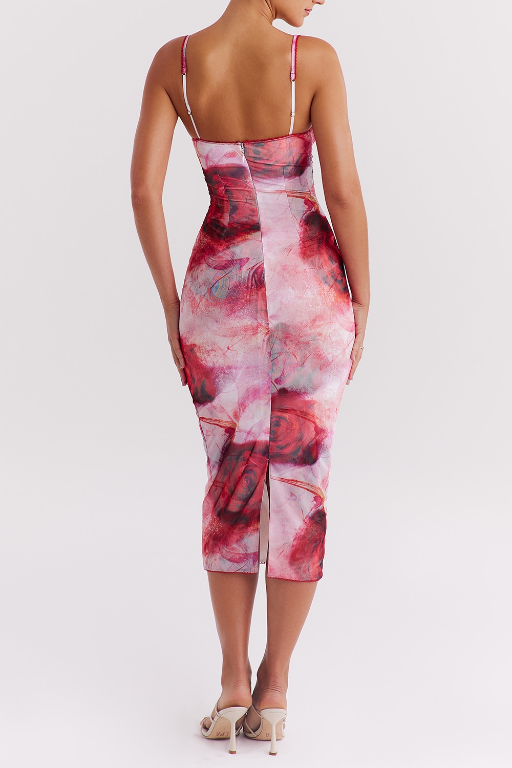 Mistress Rocks Rose Print Midi Dress - SALE — image 7