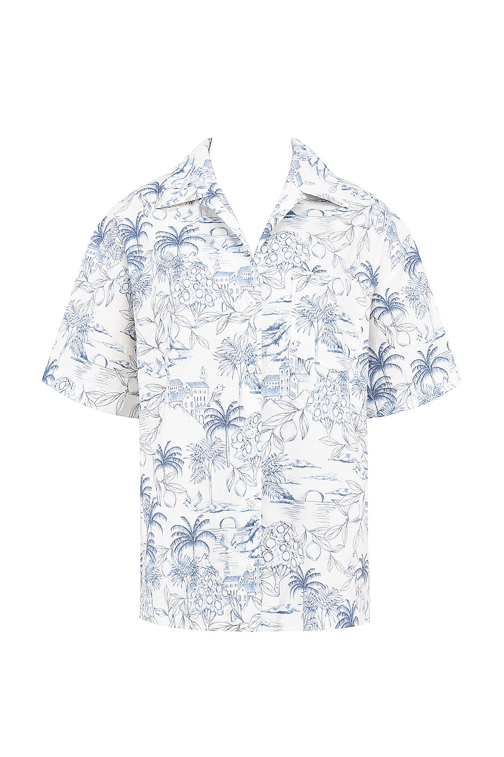 Mistress Rocks White Garden Print Relaxed Shirt - SALE — image 10