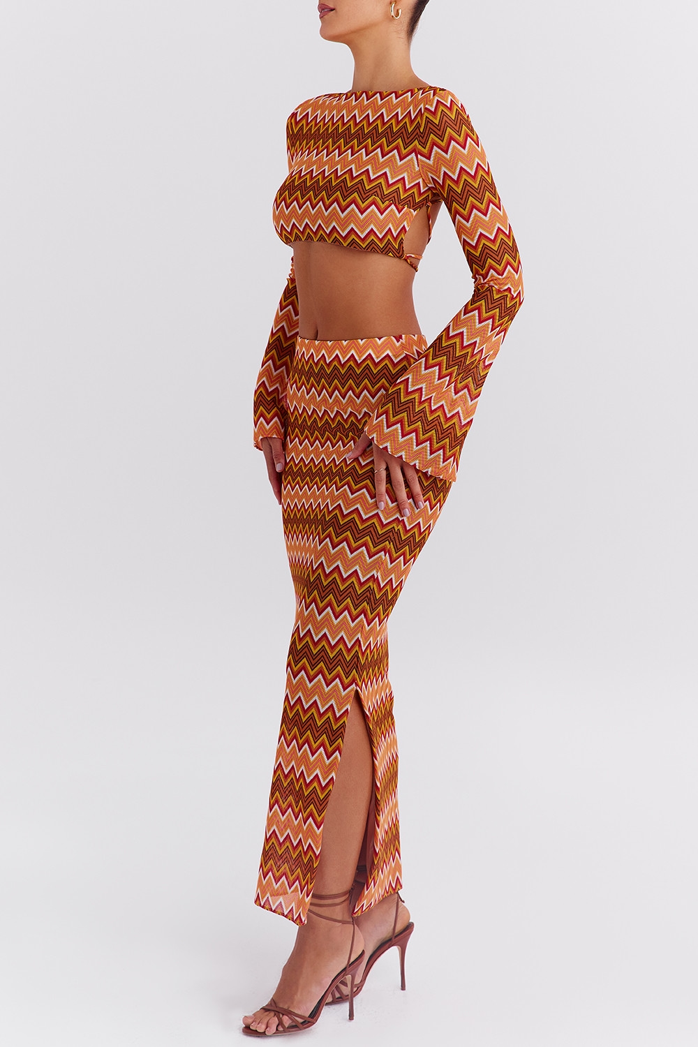 Mistress Rocks Multicolour Knit Maxi Skirt - SALE — image 6