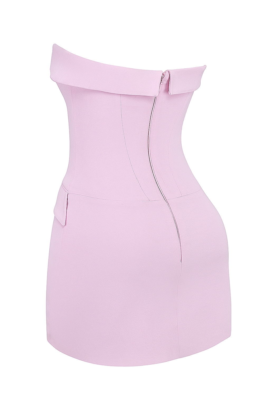 Naia  Cotton Candy Strapless Mini Dress — image 12