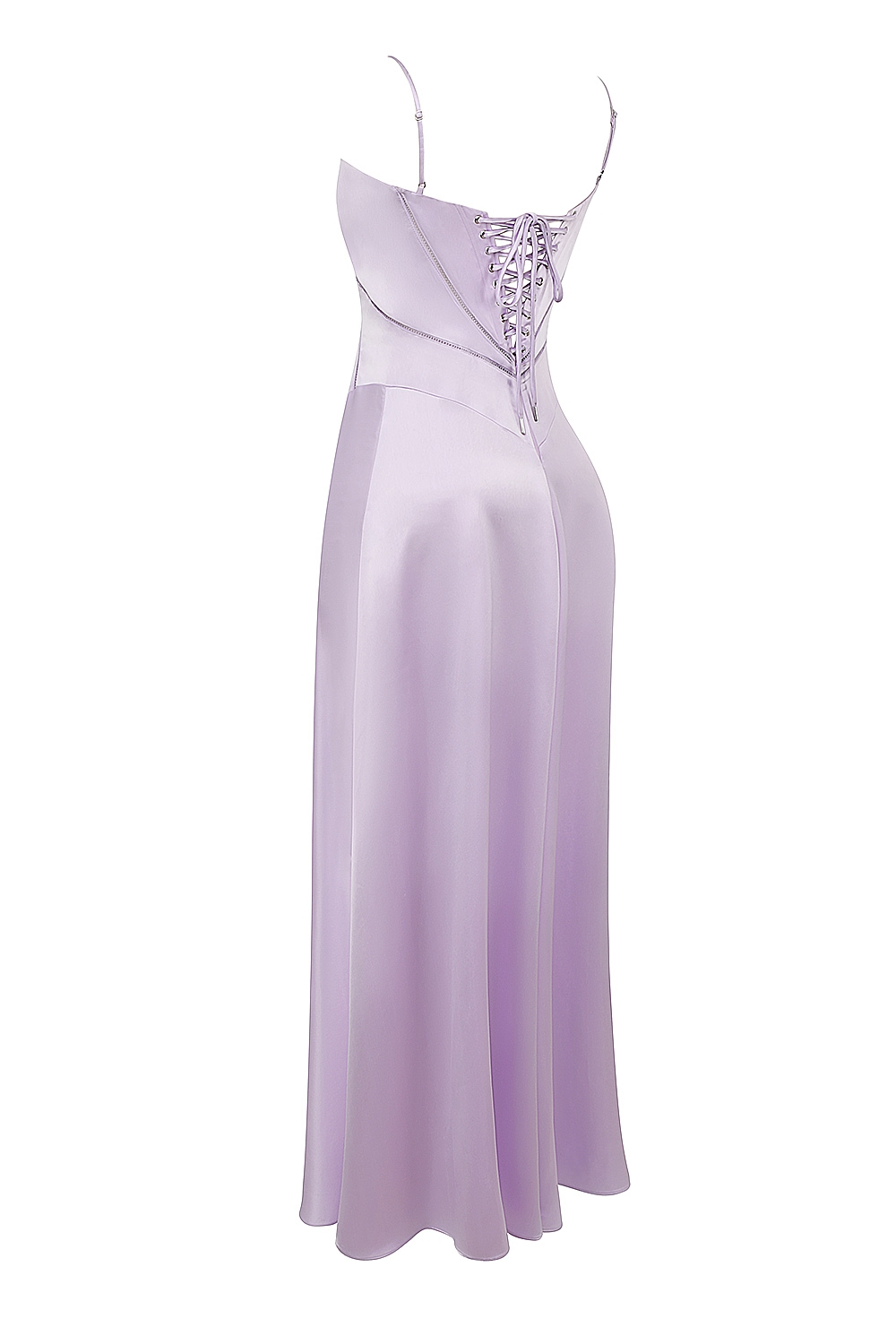 Anabella  Orchid Lace Up Maxi Dress — image 11