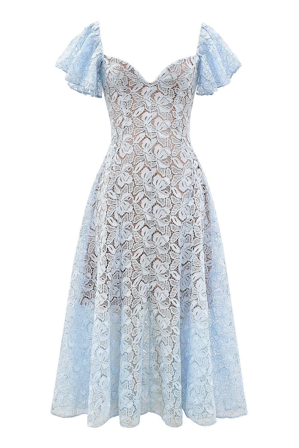Austen  Bluebell Floral Lace Midi Dress — image 10