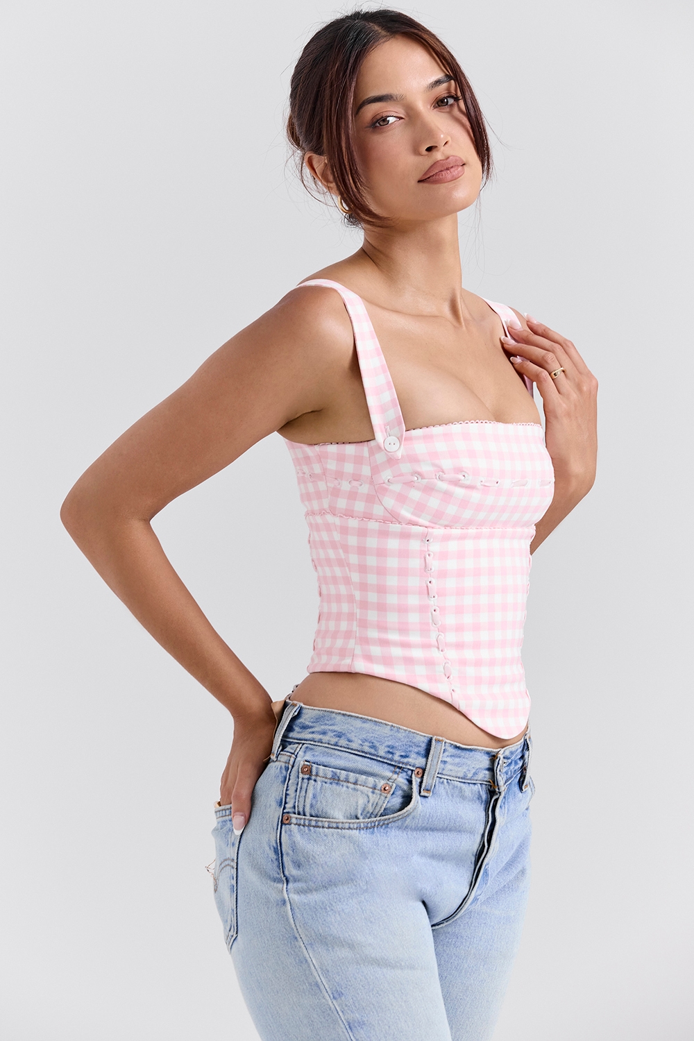 Lottie  Strawberry Shortcake Gingham Corset — image 3