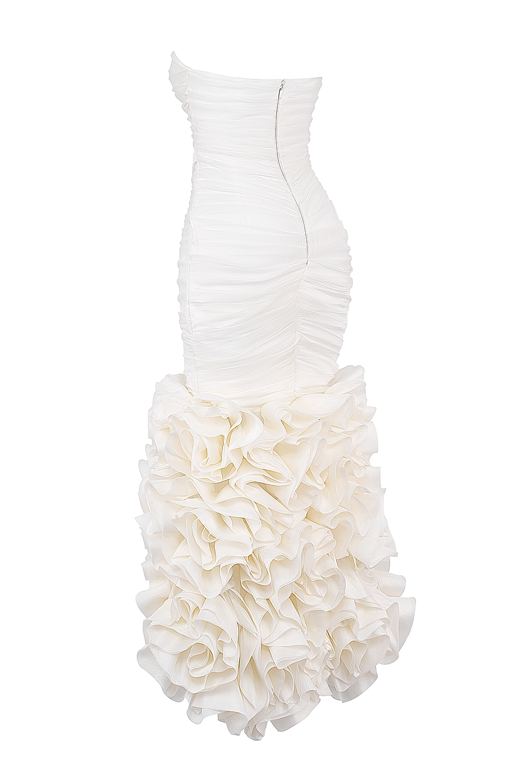 Gabrielle  Ivory Strapless Ruffle Bridal Gown — image 11