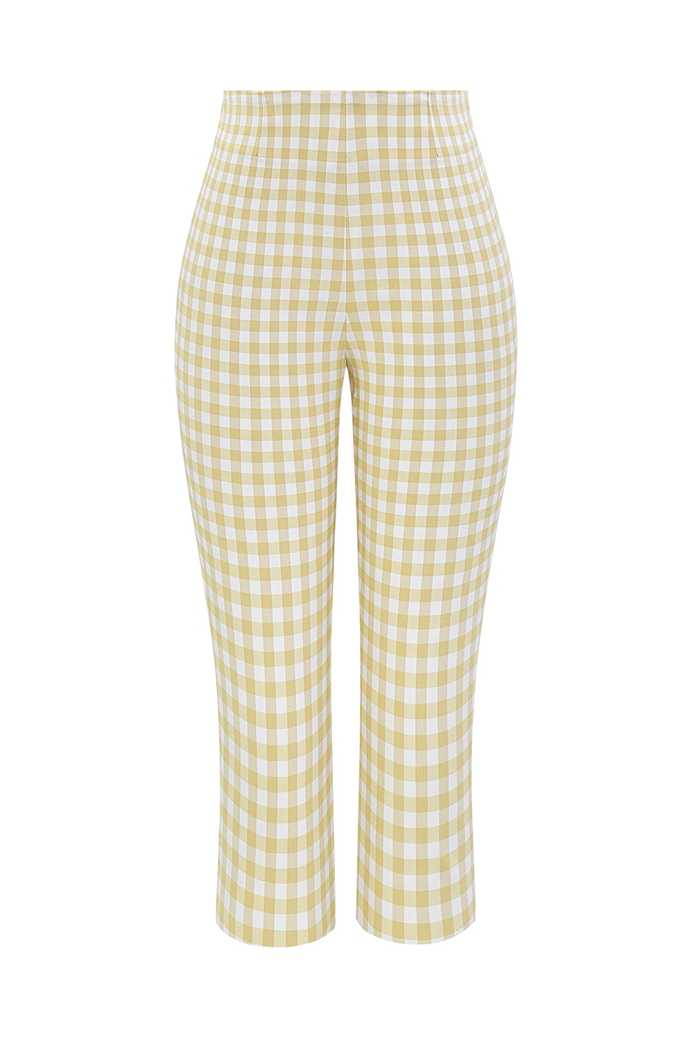 Carella  Gingerbread Gingham Capri Trousers — image 10