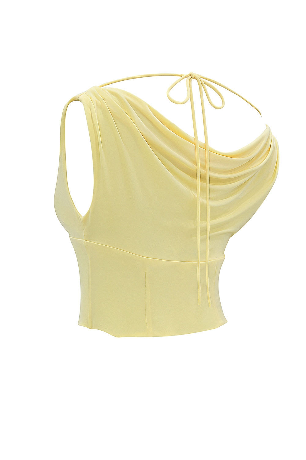 Mistress Rocks Creme Brûlée Off Shoulder Draped Top - SALE — image 11