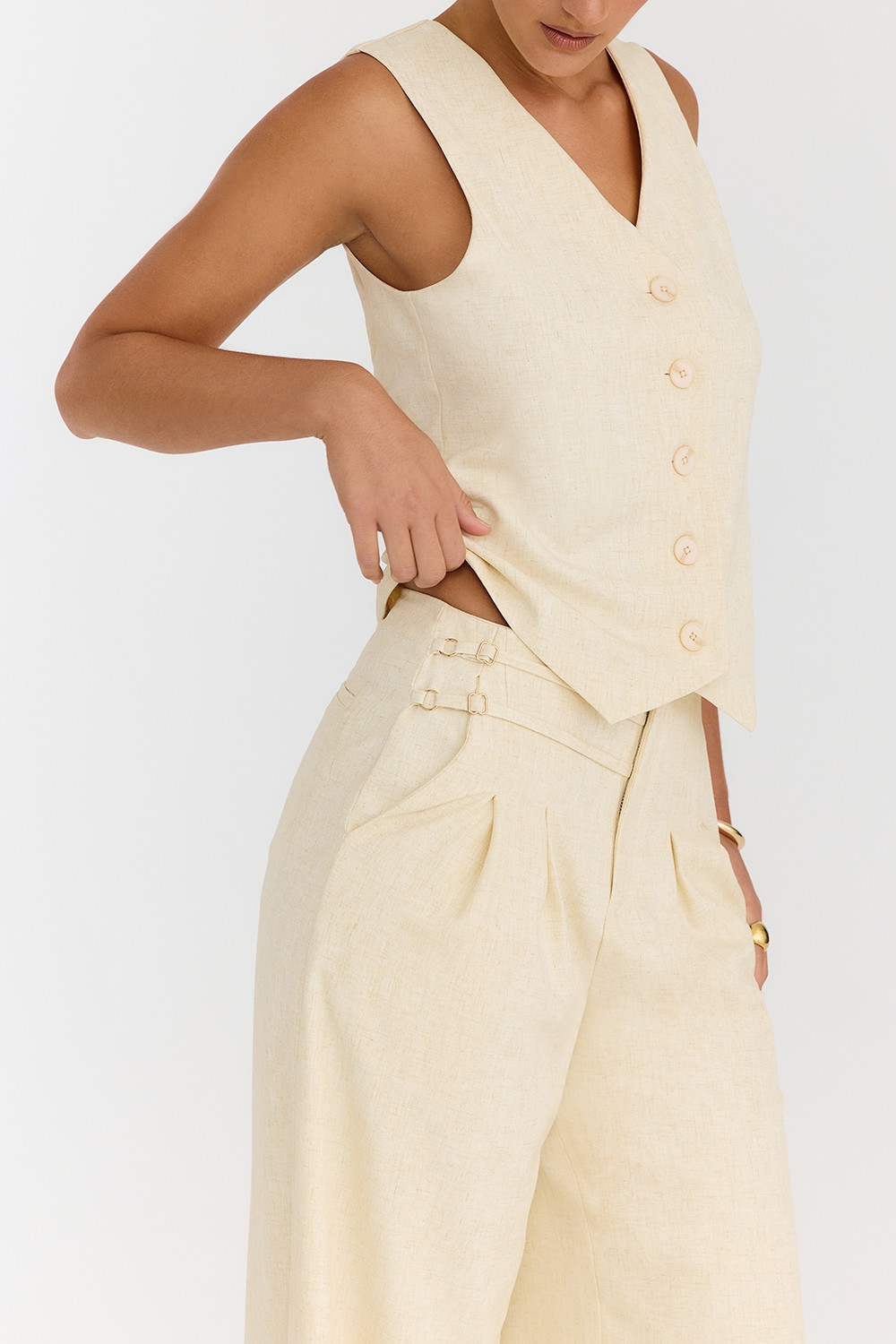 Mistress Rocks Butterscotch Waistcoat - SALE — image 5