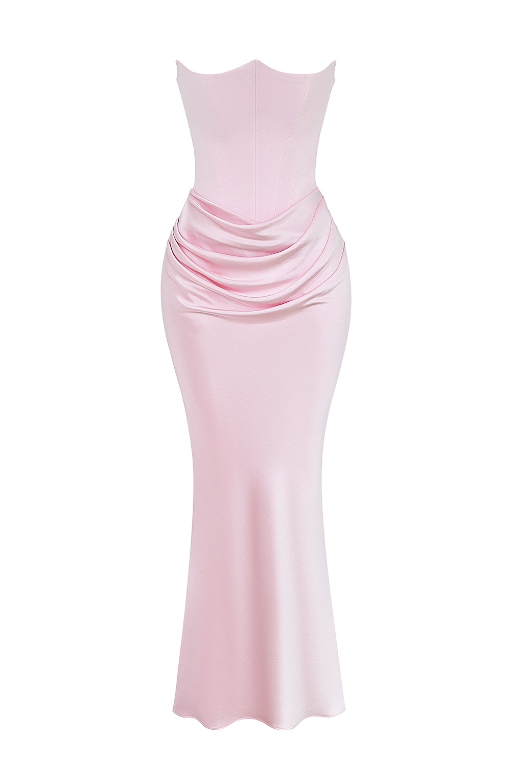 Persephone  Rose Shadow Strapless Corset Maxi Dress — image 7