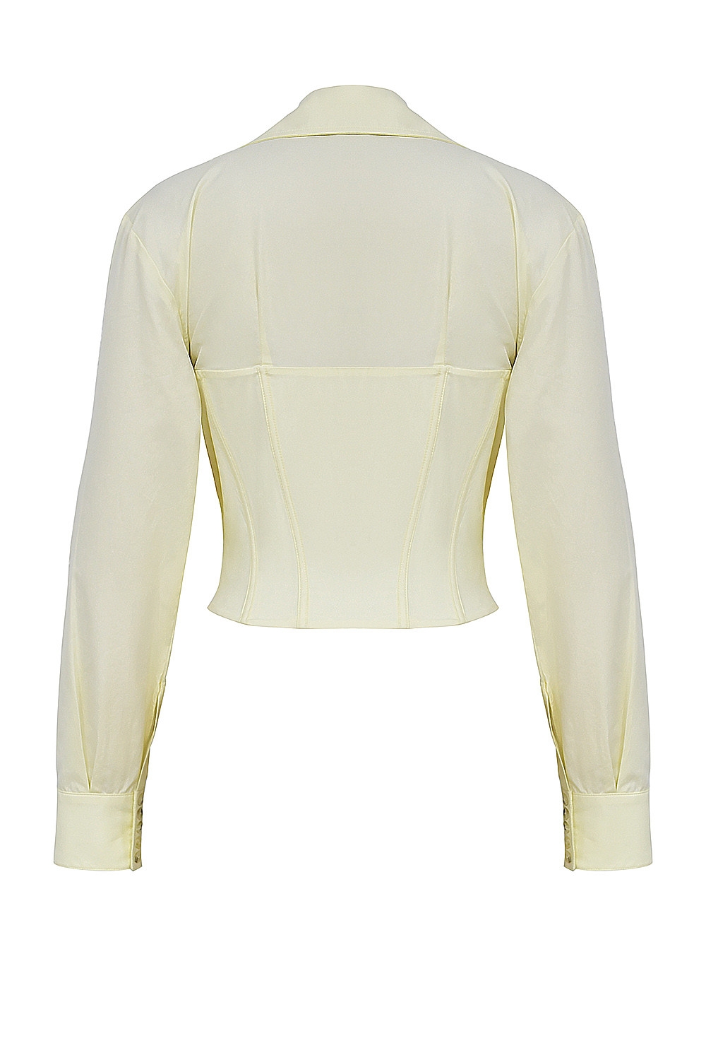 Mistress Rocks Vanilla Plunge Corset Shirt - SALE — image 14