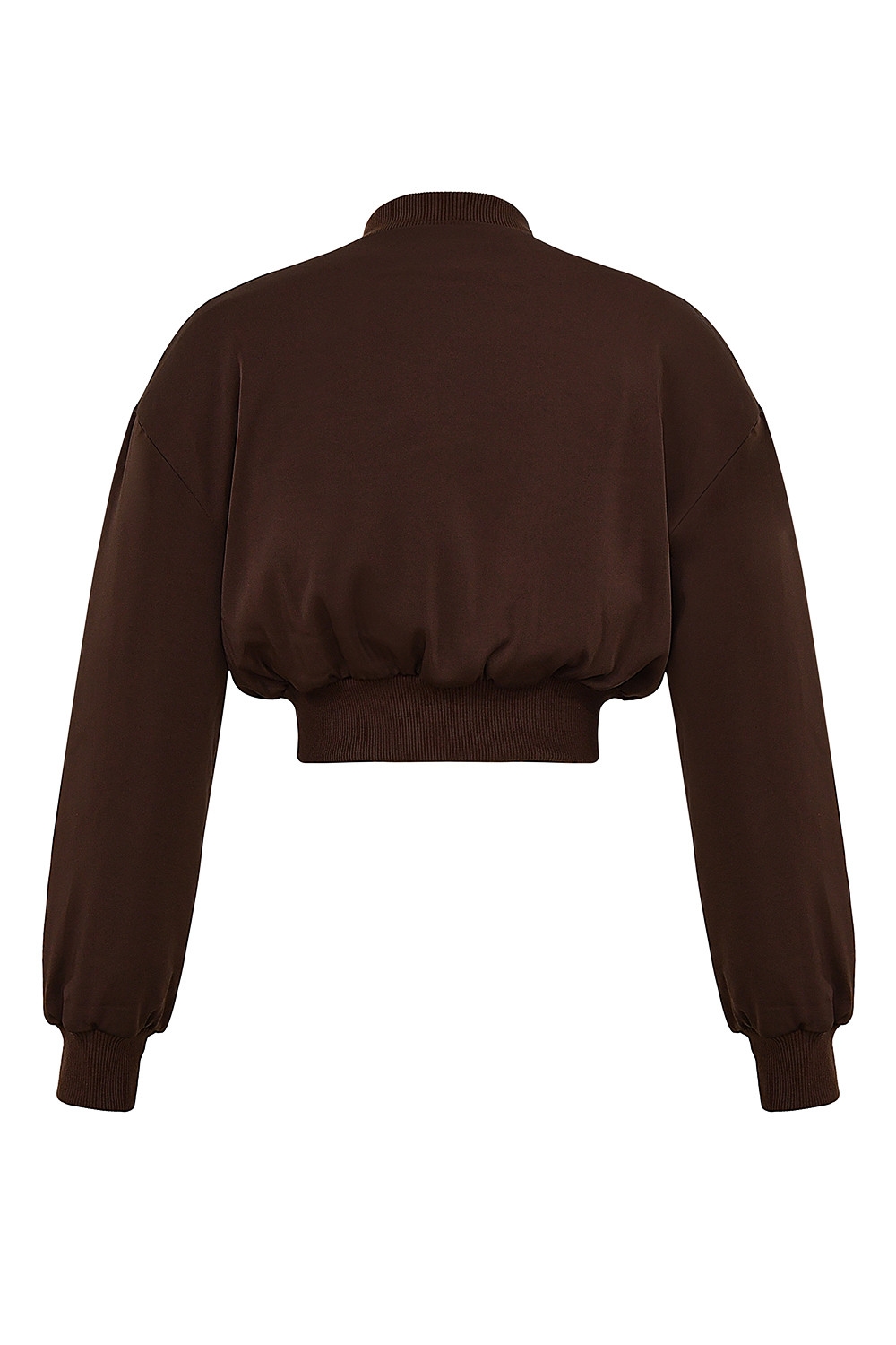 Mistress Rocks Cocoa Cropped Bomber Jacket - SALE — image 12