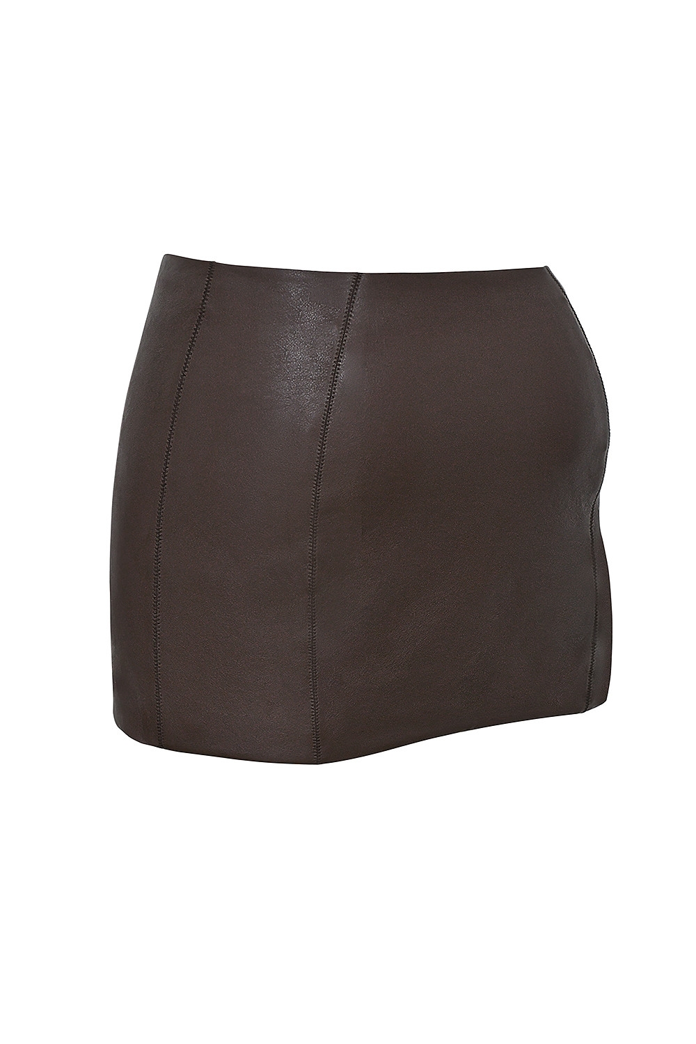 Mistress Rocks Earth Vegan Leather Mini Skirt - SALE — image 12
