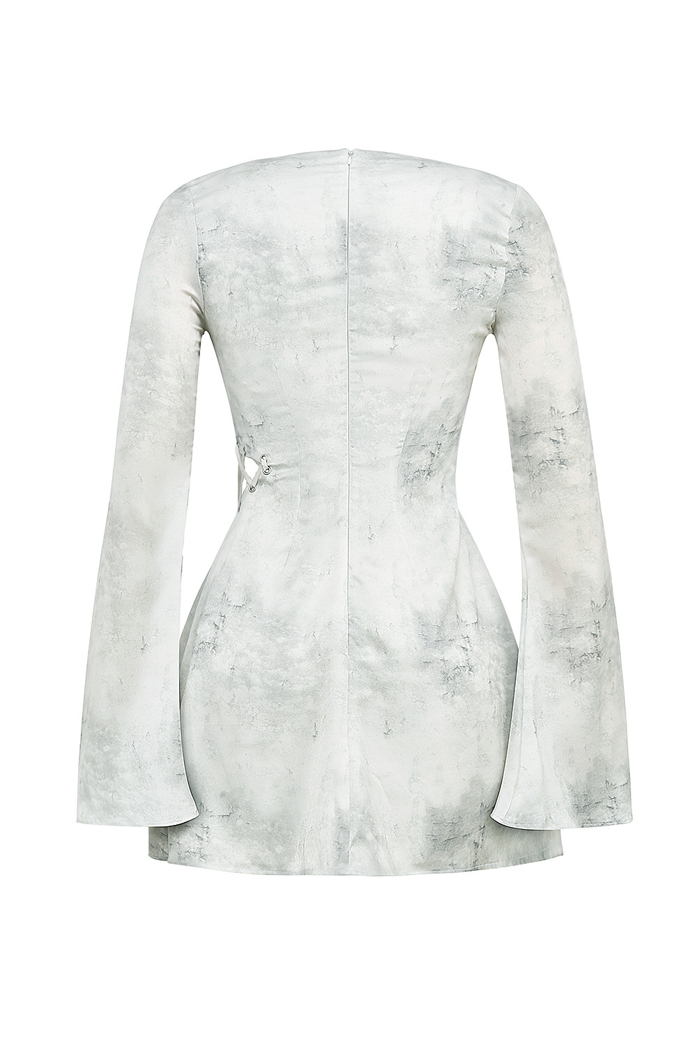 Mistress Rocks Marble Satin Lace Up Mini Dress - SALE — image 14
