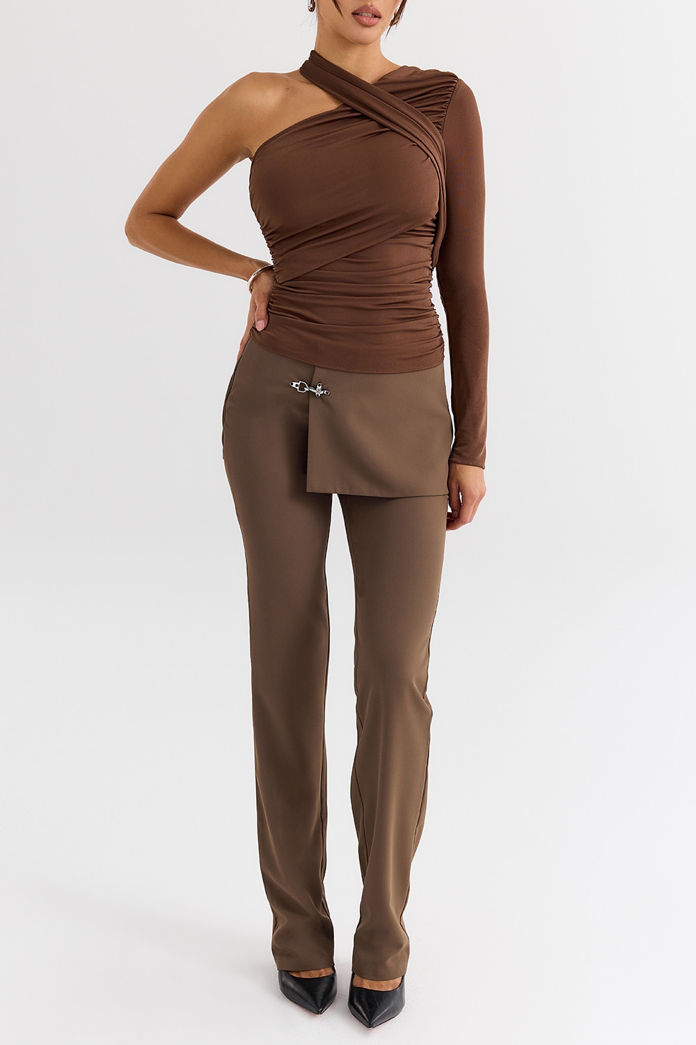 Mistress Rocks Earth Skirt Panel Trousers - SALE — image 3