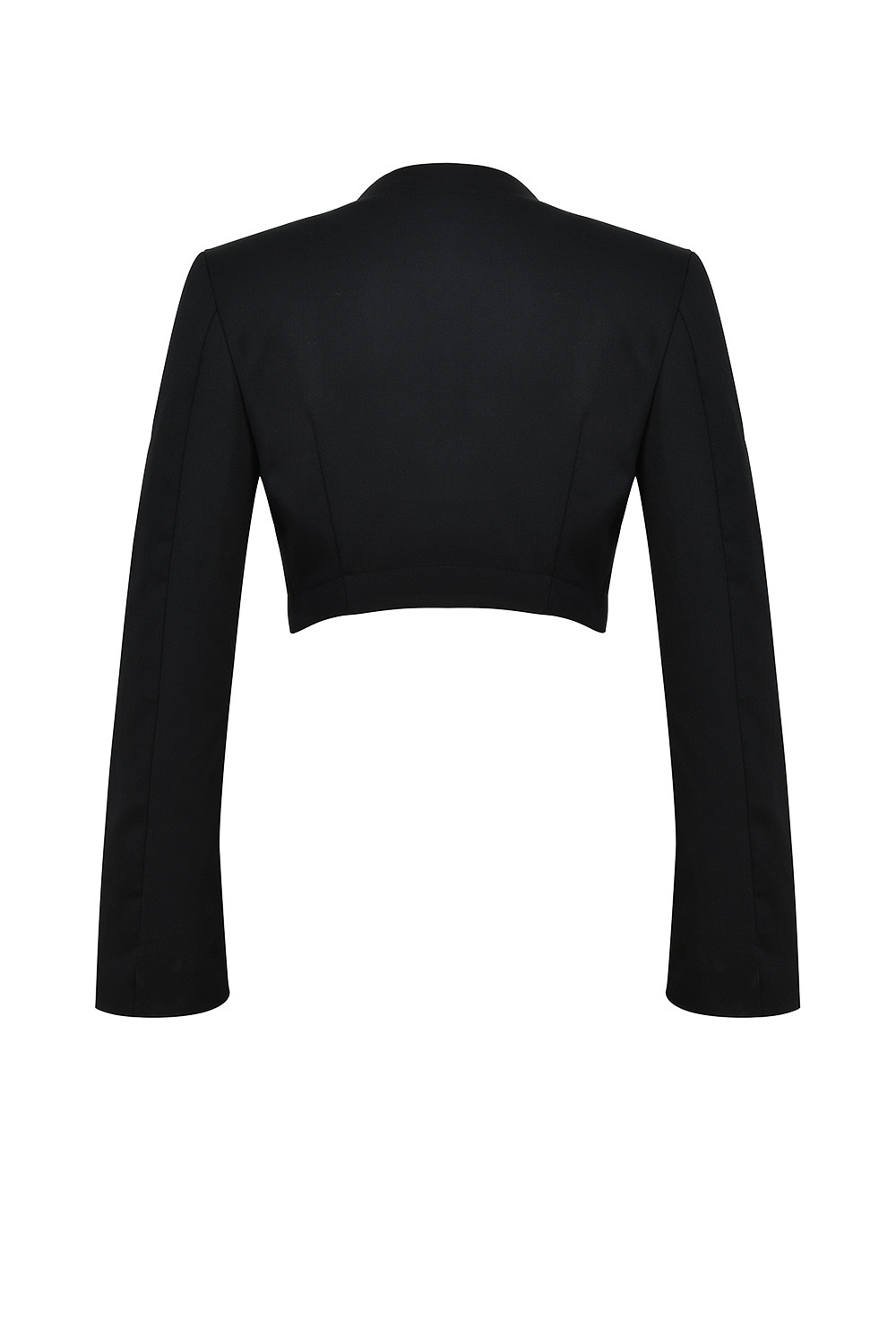 Mistress Rocks Black Cropped Wrap Front Jacket - SALE — image 11