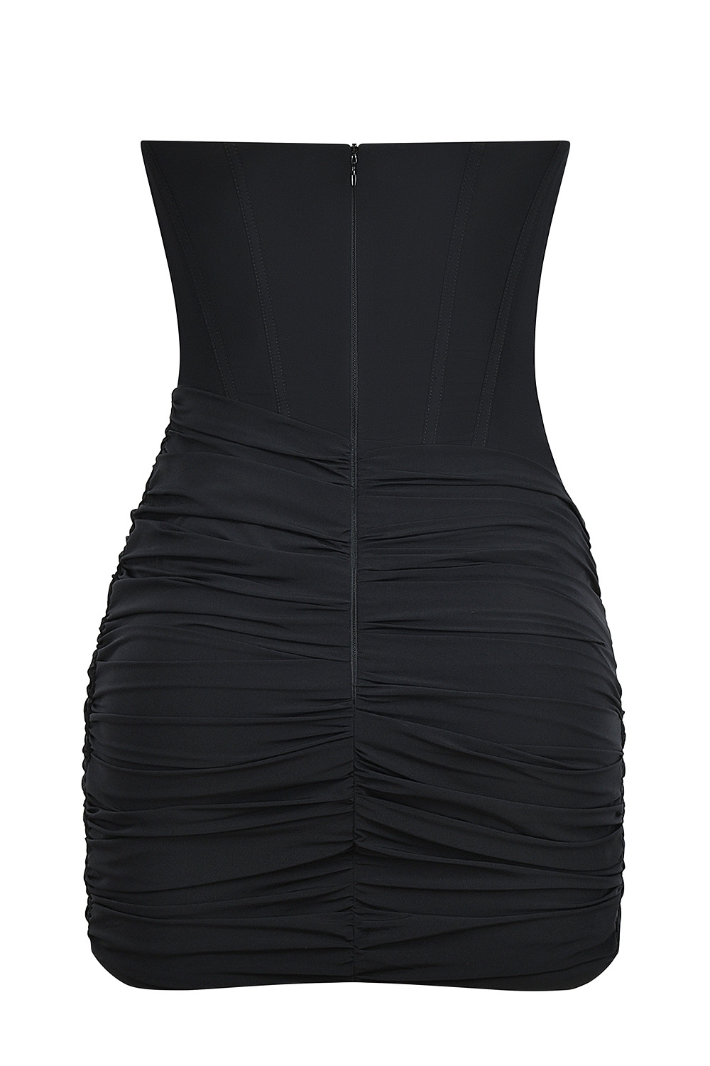 Mistress Rocks Black Strapless Corset Mini Dress - SALE — image 11